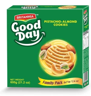 Britannia-Good-Day-Pistachio-Almond-Cookies-Family- BRITANNIA GOOD DAY PISTACHIO FAMILY PACK - 600G