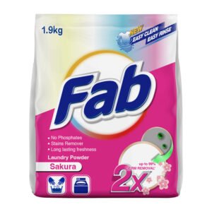 FAB LAUNDRY COTTON POWDER 2KG
