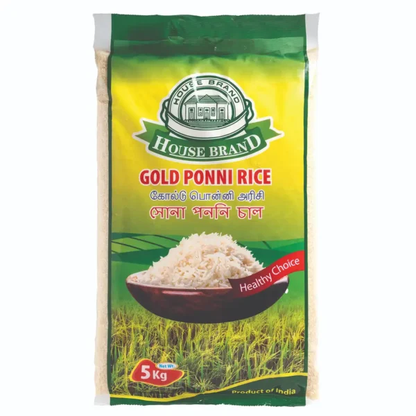 HOUSE BRAND GOLD PONNI Rice 25KG