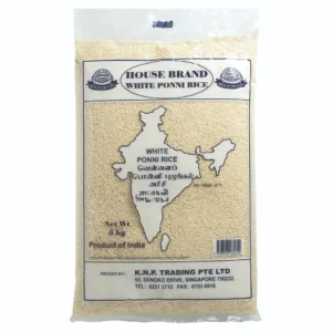 House Brand White-Ponni-Rice-5KG-1 HOUSE BRAND WHITE PONNI Rice 5KG