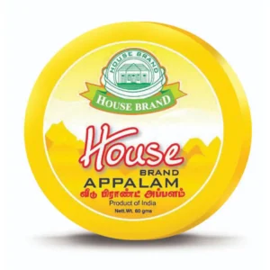 House Brand appalamPack HOUSE BRAND Appalam 60GM