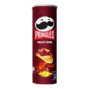 PRINGLES SAUCY BBQ  134G