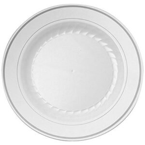 SW 10" PLATE WHITE 50PCS