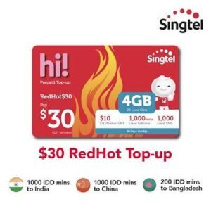 Singtel TOPUP -